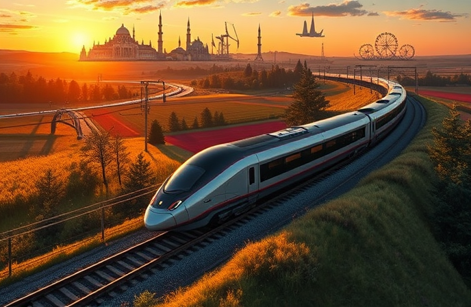 EU High-Speed Rail: Connecting Capitals & Boosting Infrastructure