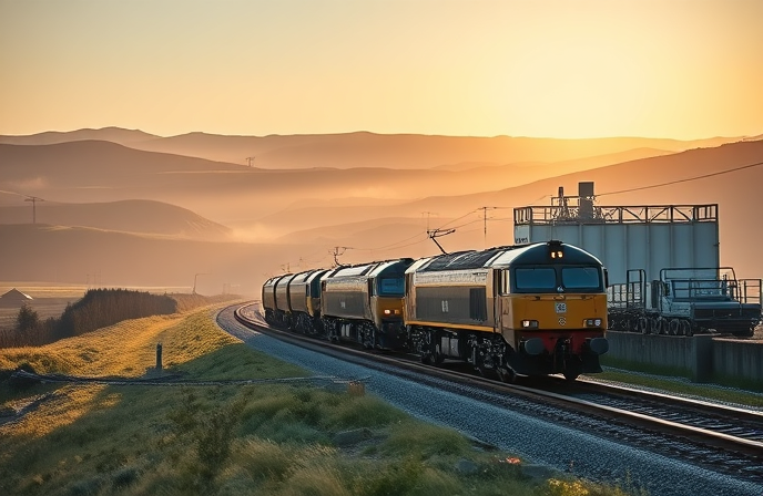 GB Railfreight & Horton Quarry: UK Rail Freight Boosts Sustainability