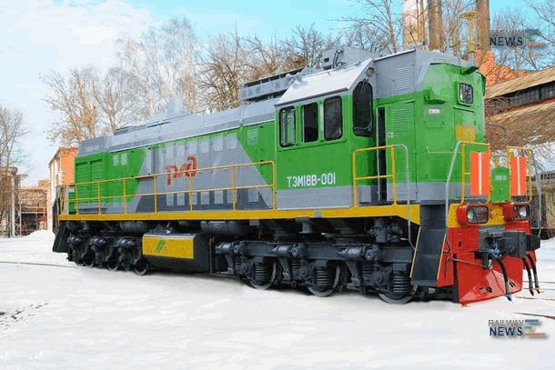 Tests Finished with Success for TEM18V Locomotive