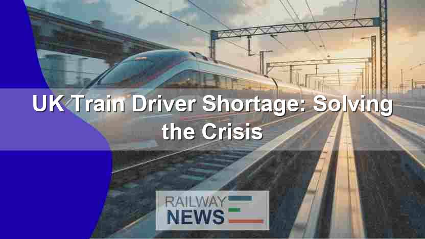 UK Train Driver Shortage: Solving the Crisis