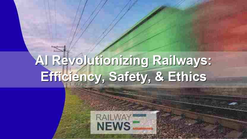 AI Revolutionizing Railways: Efficiency, Safety, & Ethics