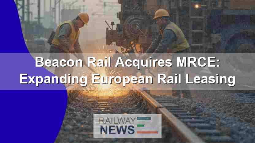 Beacon Rail Acquires MRCE: Expanding European Rail Leasing