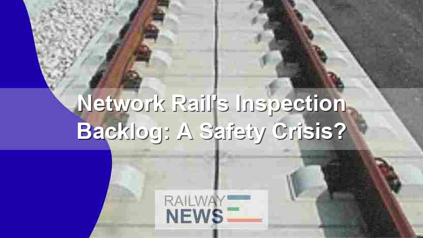 Network Rail’s Inspection Backlog: A Safety Crisis?