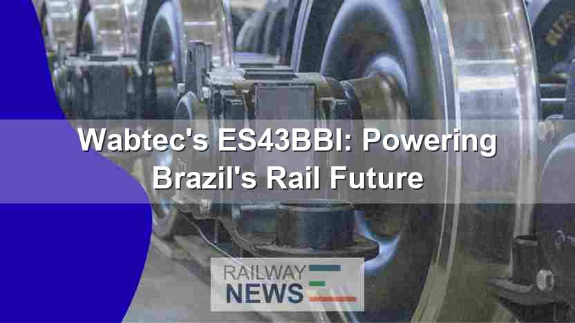 Wabtec’s ES43BBI: Powering Brazil’s Rail Future
