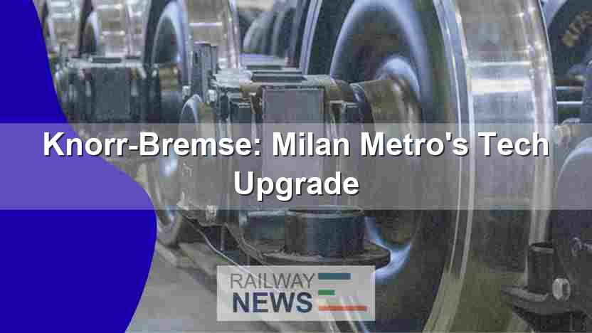 Knorr-Bremse: Milan Metro’s Tech Upgrade
