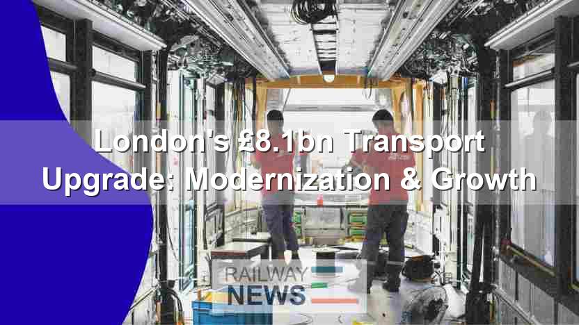 London’s £8.1bn Transport Upgrade: Modernization & Growth