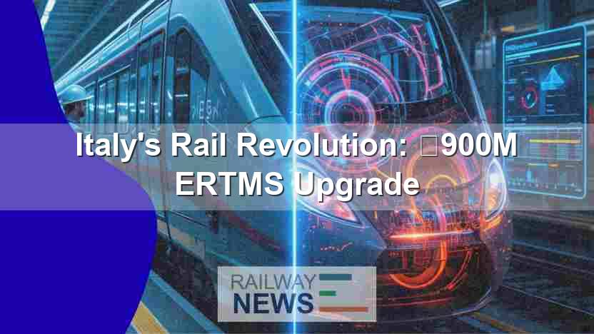 Italy’s Rail Revolution: €900M ERTMS Upgrade