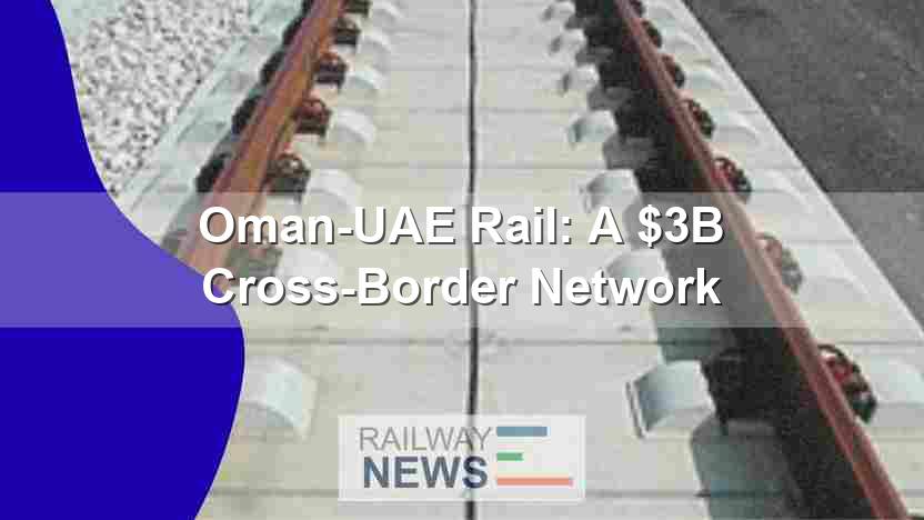 Oman-UAE Rail: A $3B Cross-Border Network