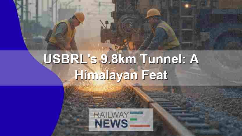 USBRL’s 9.8km Tunnel: A Himalayan Feat
