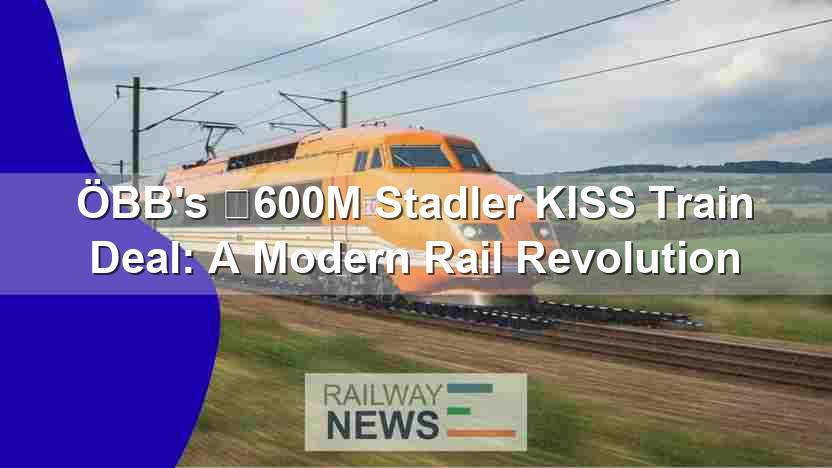ÖBB’s €600M Stadler KISS Train Deal: A Modern Rail Revolution
