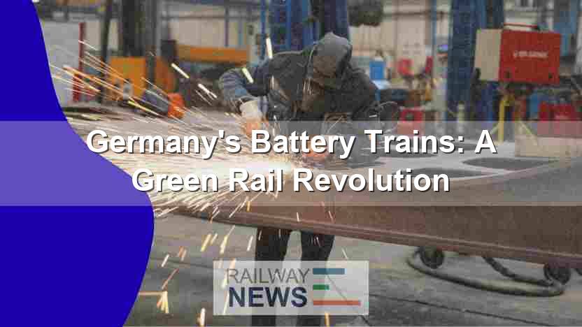 Germany’s Battery Trains: A Green Rail Revolution
