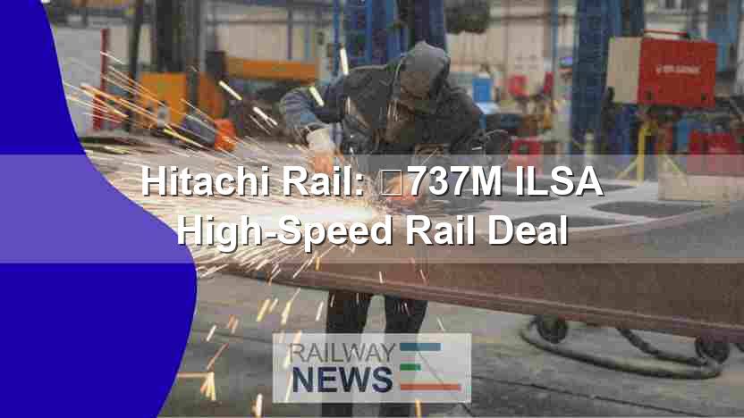 Hitachi Rail: €737M ILSA High-Speed Rail Deal