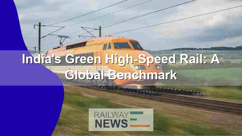 India’s Green High-Speed Rail: A Global Benchmark