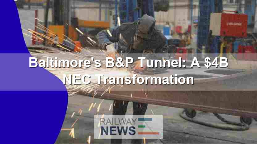 Baltimore’s B&P Tunnel: A $4B NEC Transformation