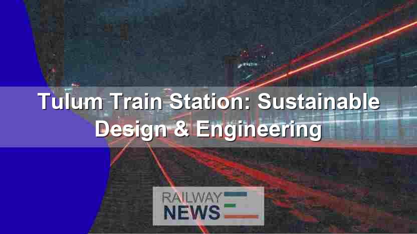 Tulum Train Station: Sustainable Design & Engineering