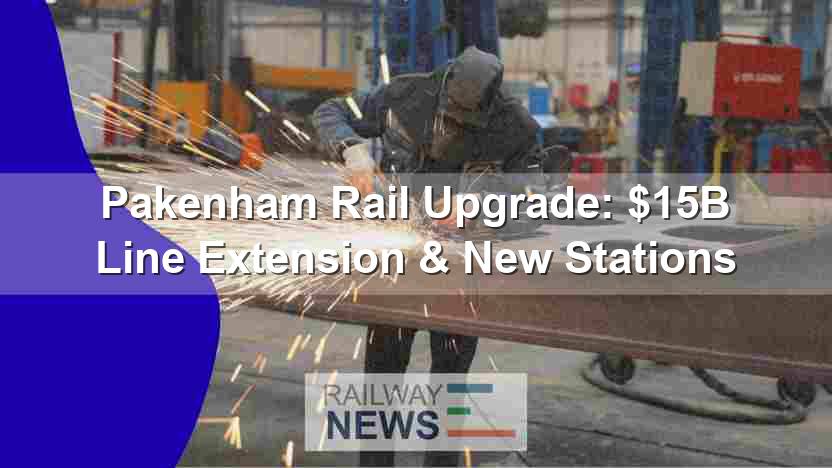 Pakenham Rail Upgrade: $15B Line Extension & New Stations