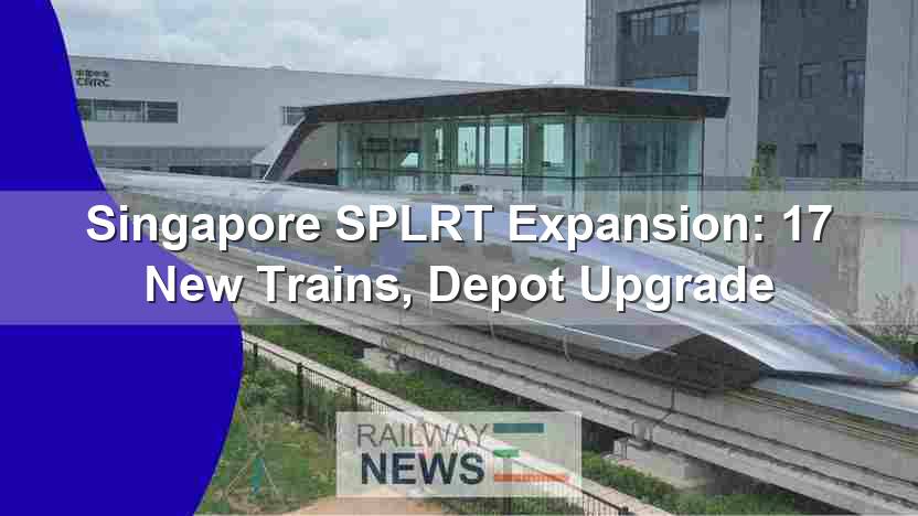 Singapore SPLRT Expansion: 17 New Trains, Depot Upgrade