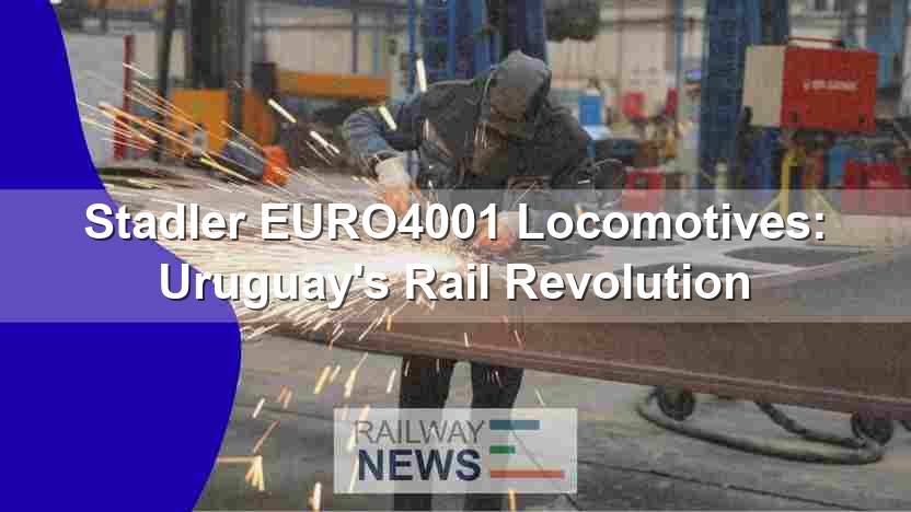 Stadler EURO4001 Locomotives: Uruguay’s Rail Revolution
