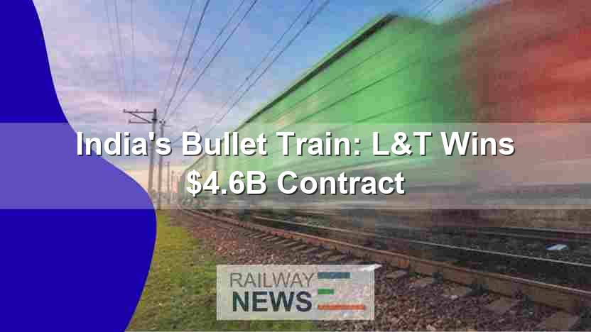 India’s Bullet Train: L&T Wins $4.6B Contract