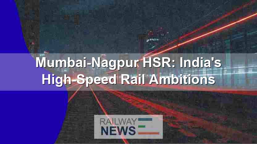 Mumbai-Nagpur HSR: India’s High-Speed Rail Ambitions
