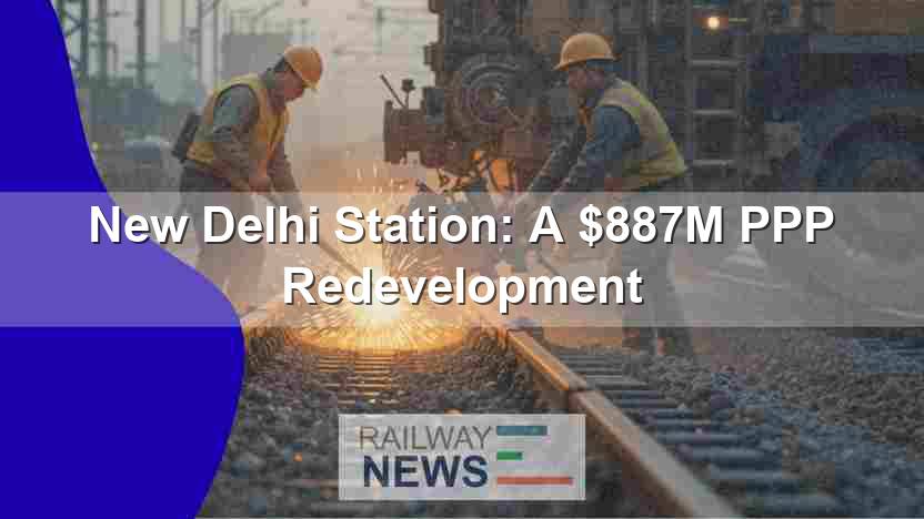 New Delhi Station: A $887M PPP Redevelopment