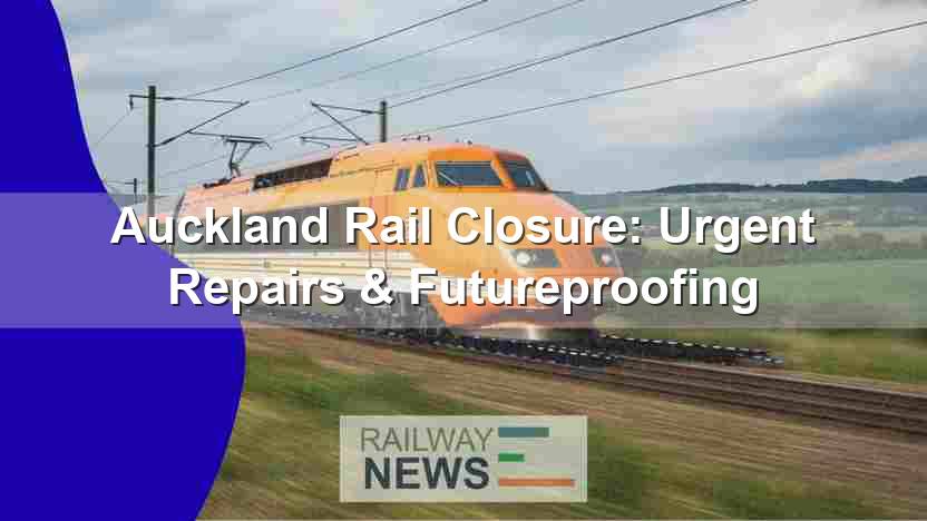 Auckland Rail Closure: Urgent Repairs & Futureproofing