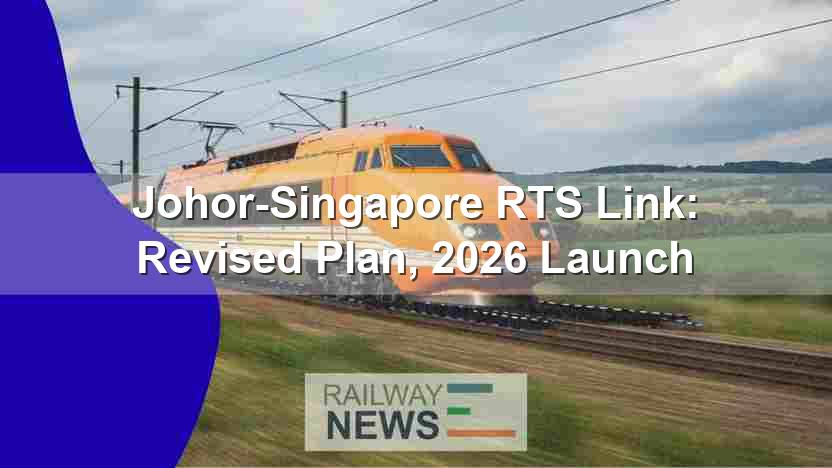 Johor-Singapore RTS Link: Revised Plan, 2026 Launch