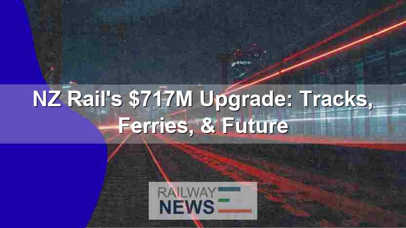 NZ Rail’s $717M Upgrade: Tracks, Ferries, & Future