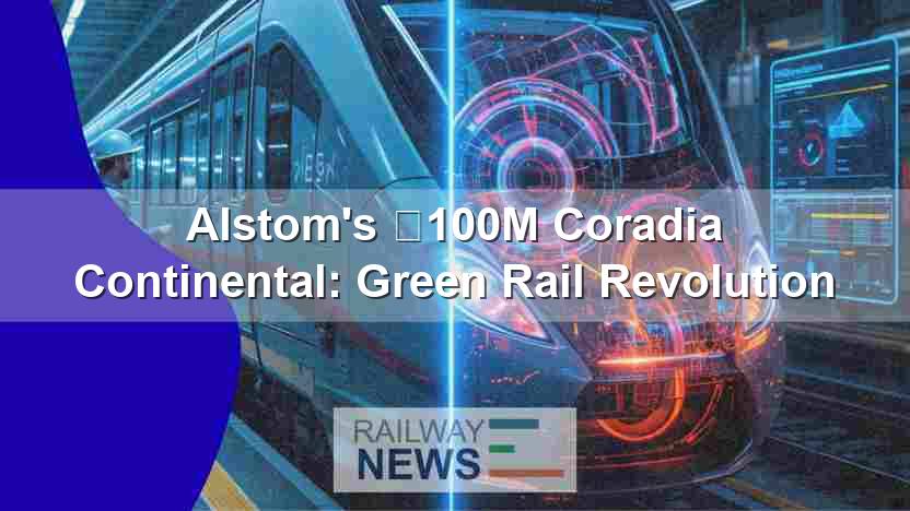 Alstom’s €100M Coradia Continental: Green Rail Revolution