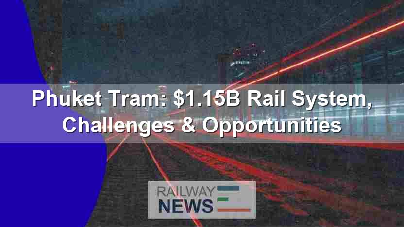 Phuket Tram: $1.15B Rail System, Challenges & Opportunities