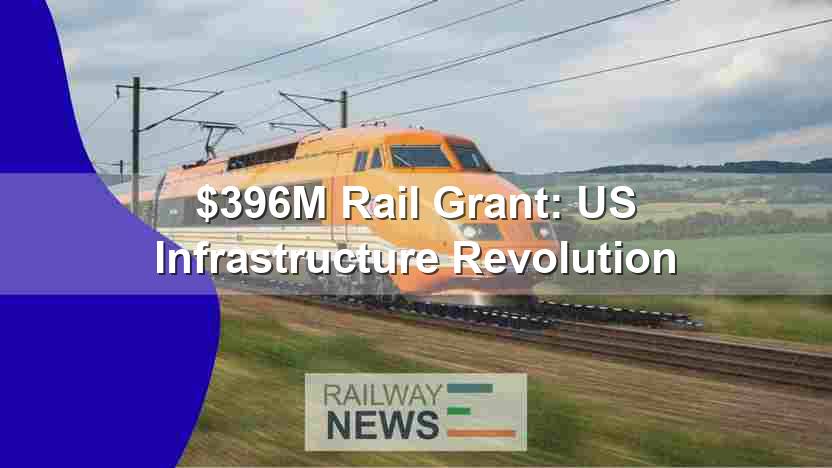 $396M Rail Grant: US Infrastructure Revolution