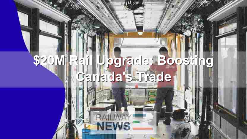 $20M Rail Upgrade: Boosting Canada’s Trade