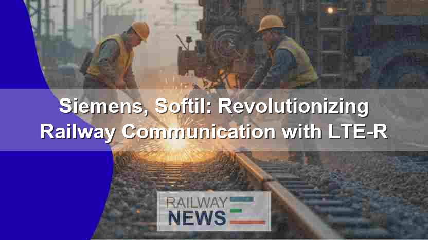 Siemens, Softil: Revolutionizing Railway Communication with LTE-R