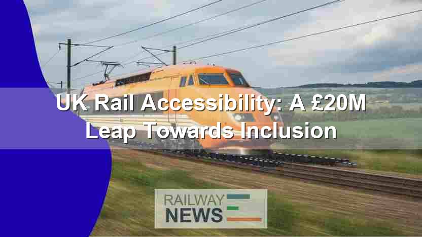 UK Rail Accessibility: A £20M Leap Towards Inclusion