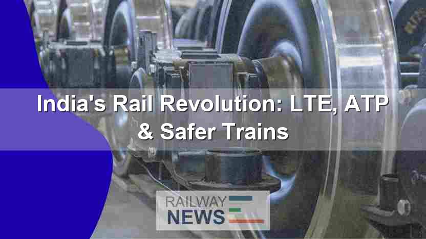 India’s Rail Revolution: LTE, ATP & Safer Trains