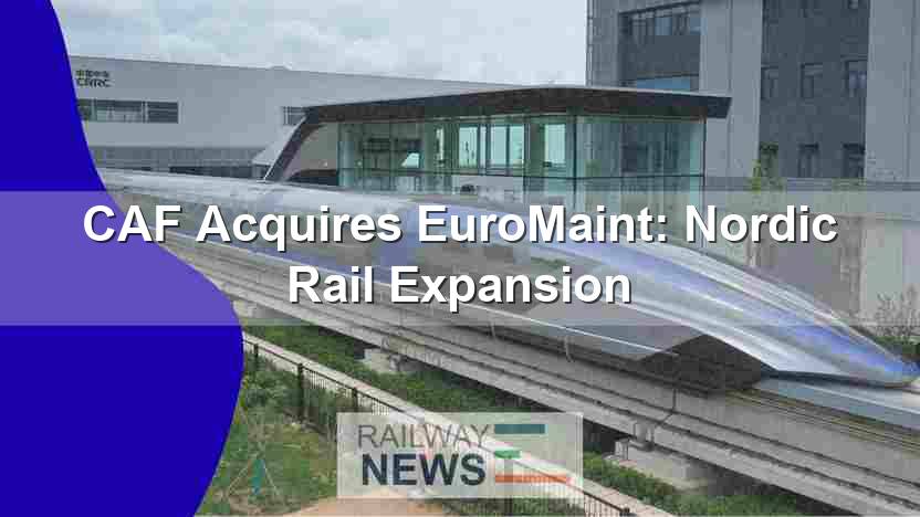 CAF Acquires EuroMaint: Nordic Rail Expansion