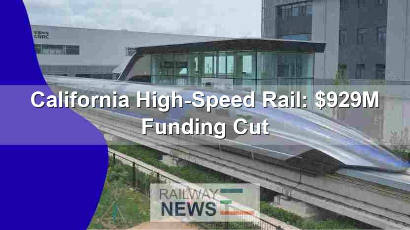 California High-Speed Rail: $929M Funding Cut