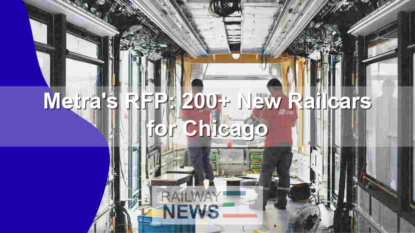 Metra’s RFP: 200+ New Railcars for Chicago
