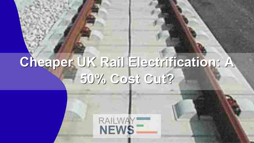 Cheaper UK Rail Electrification: A 50% Cost Cut?