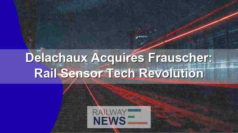 Delachaux Acquires Frauscher: Rail Sensor Tech Revolution
