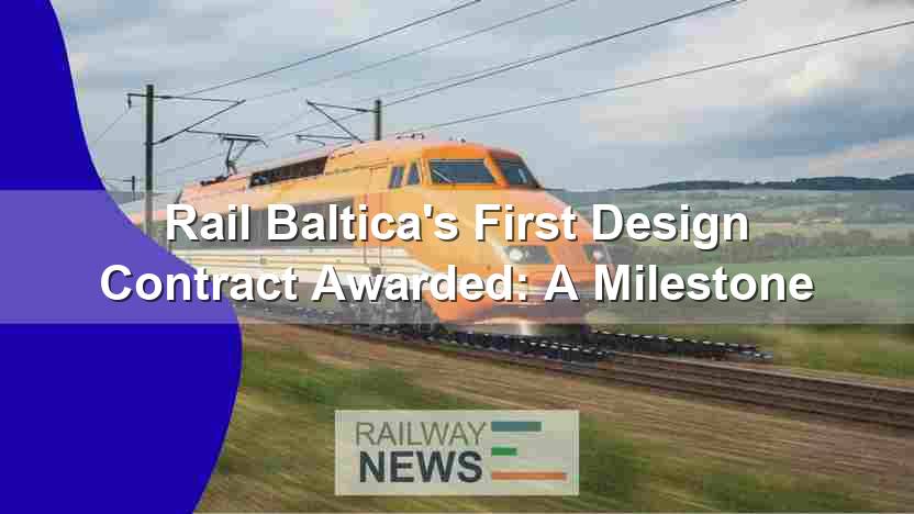 Rail Baltica’s First Design Contract Awarded: A Milestone