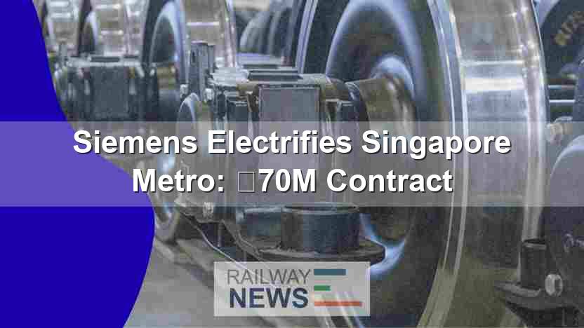 Siemens Electrifies Singapore Metro: €70M Contract