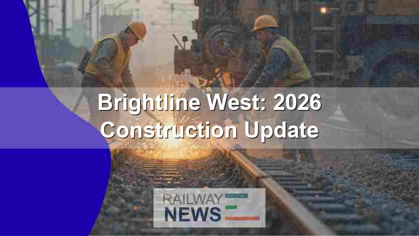 Brightline West: 2026 Construction Update