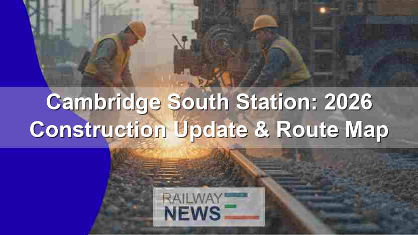 Cambridge South Station: 2026 Construction Update & Route Map