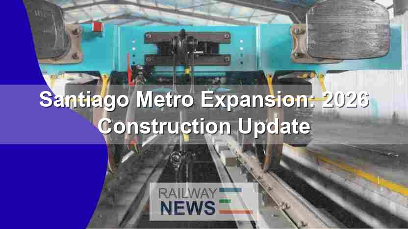 Santiago Metro Expansion: 2026 Construction Update