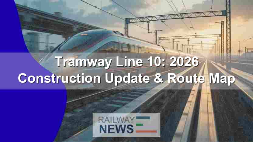 Tramway Line 10: 2026 Construction Update & Route Map