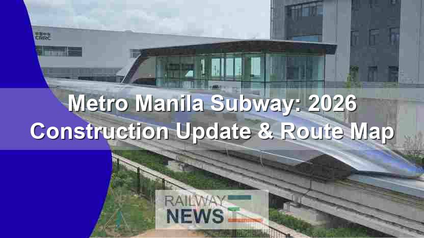 Metro Manila Subway: 2026 Construction Update & Route Map