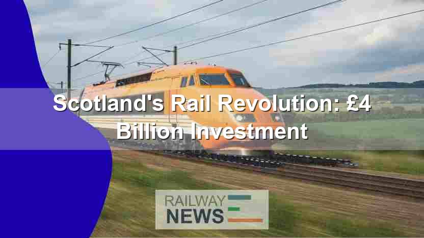 Scotland’s Rail Revolution: £4 Billion Investment