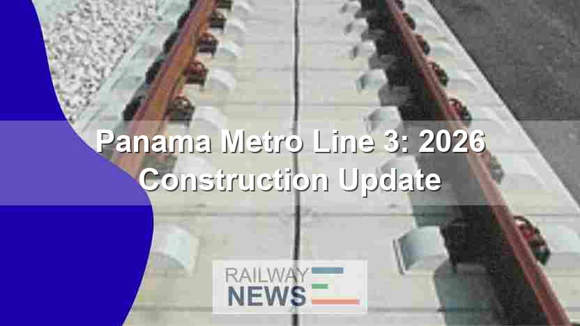 Panama Metro Line 3: 2026 Construction Update