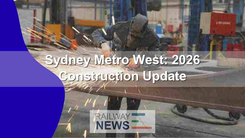 Sydney Metro West: 2026 Construction Update